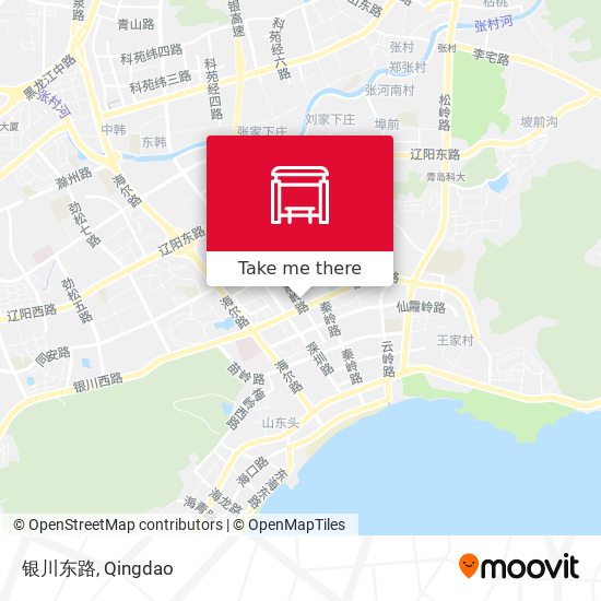 银川东路 map