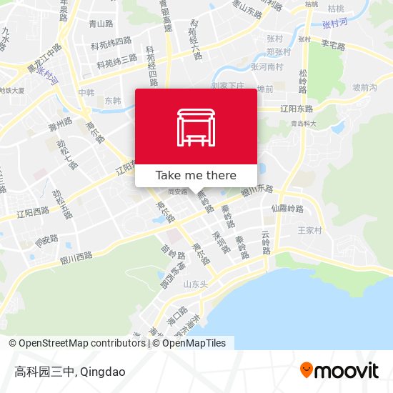 高科园三中 map
