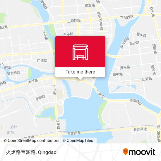 火炬路宝源路 map