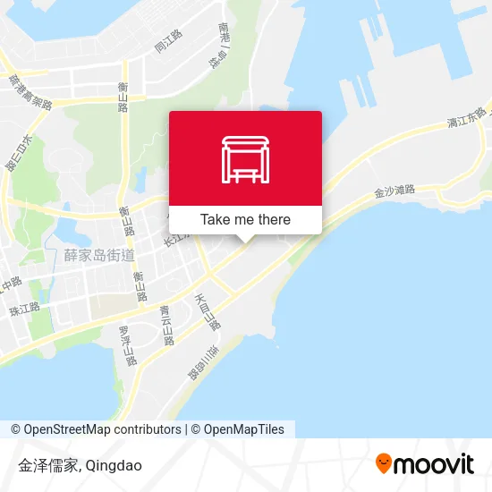 金泽儒家 map