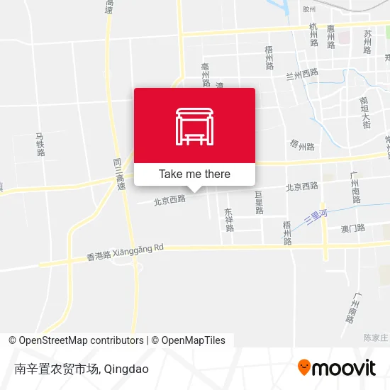 南辛置农贸市场 map