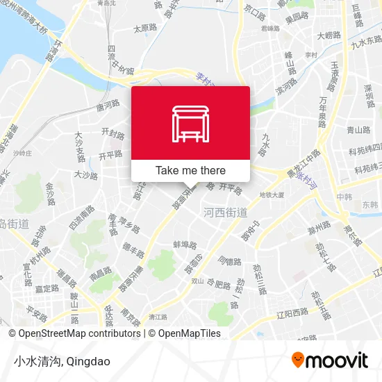 小水清沟 map