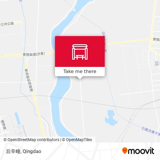 后辛疃 map