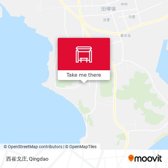 西崔戈庄 map