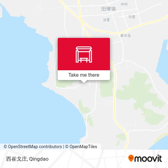 西崔戈庄 map