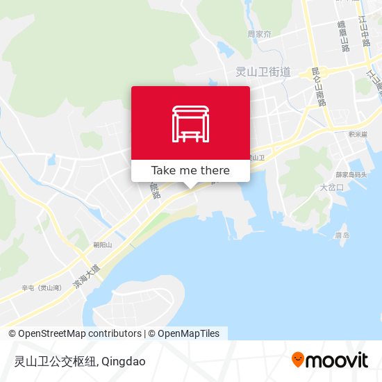 灵山卫公交枢纽 map
