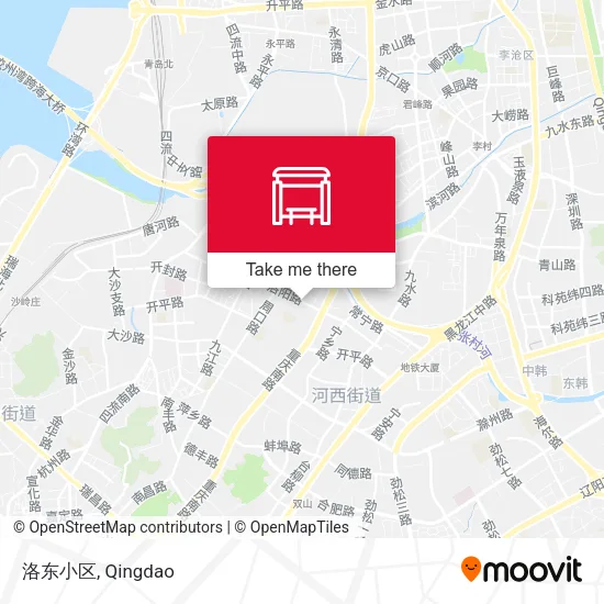 洛东小区 map