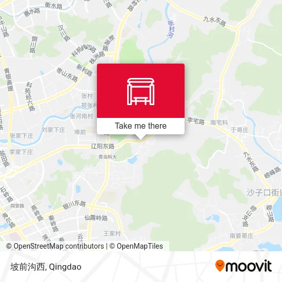 坡前沟西 map