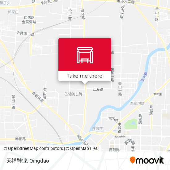 天祥鞋业 map