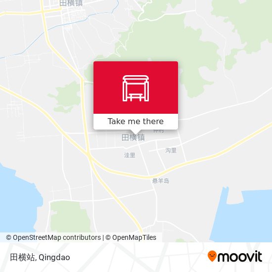 田横站 map