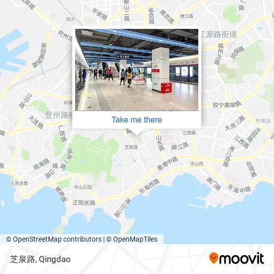 芝泉路 map