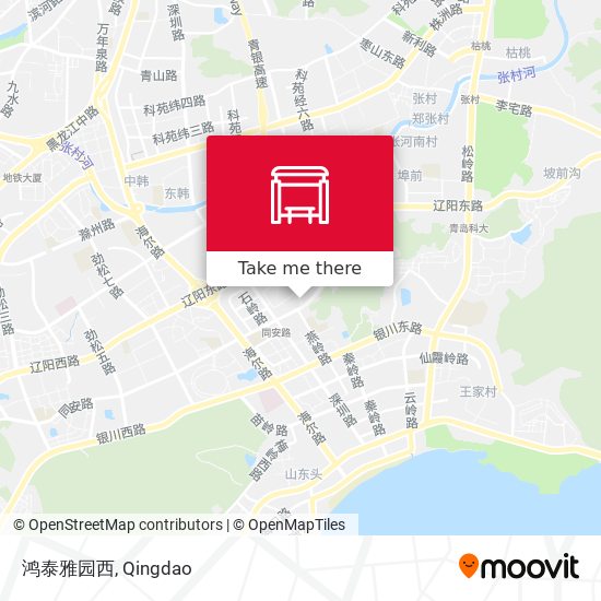 鸿泰雅园西 map