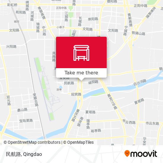 民航路 map