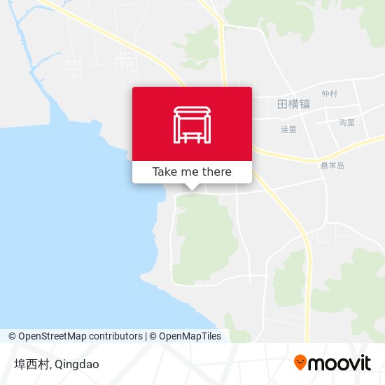 埠西村 map