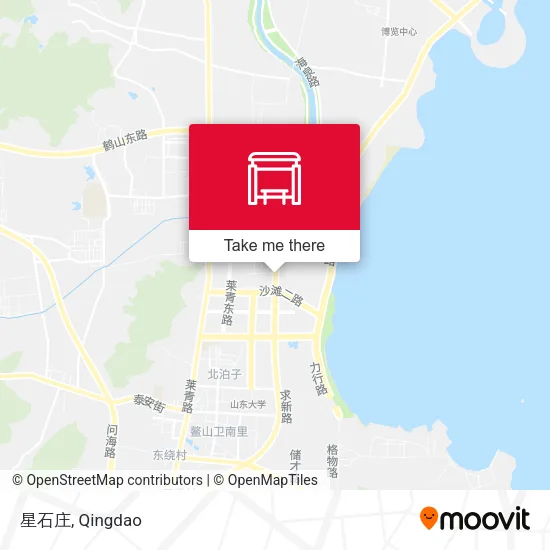星石庄 map