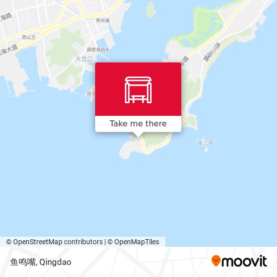 鱼鸣嘴 map