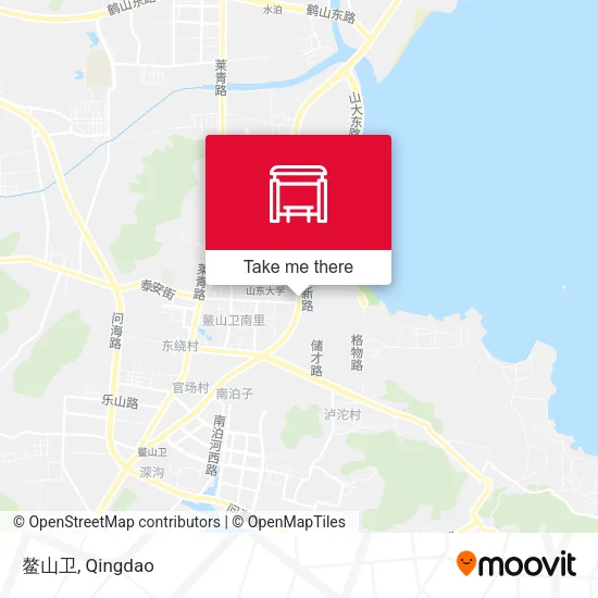 鳌山卫 map