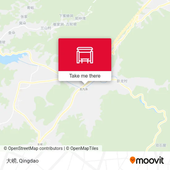 大崂 map