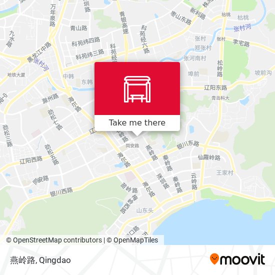 燕岭路 map