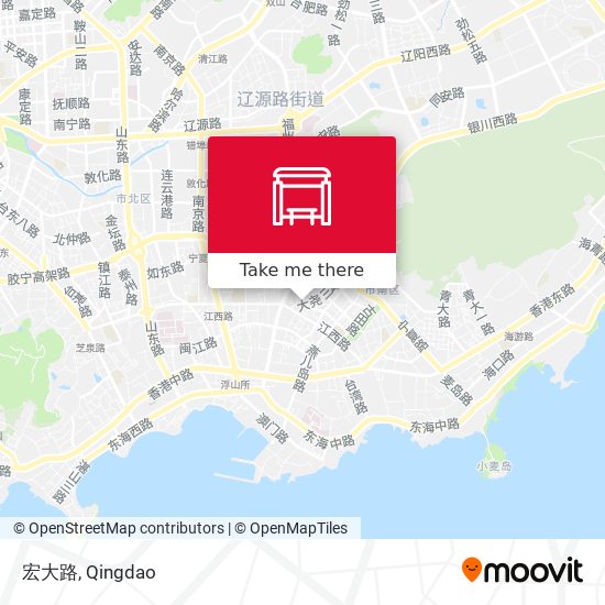 宏大路 map