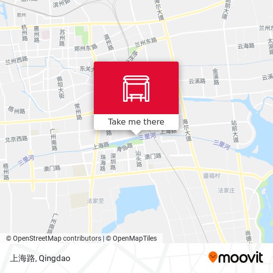 上海路 map