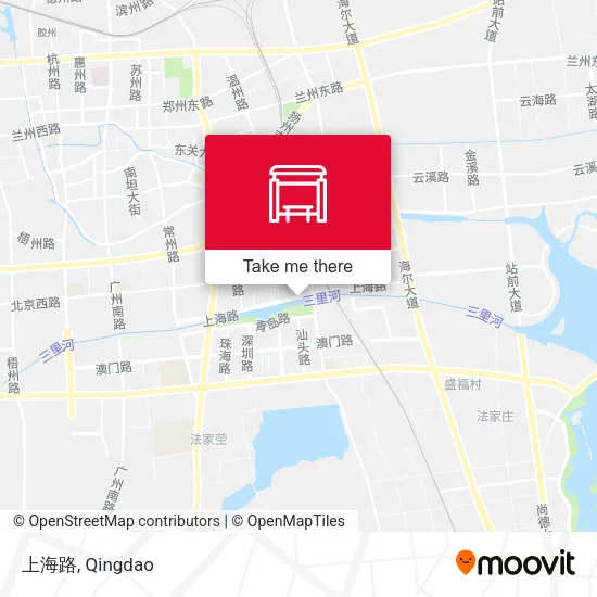 上海路 map