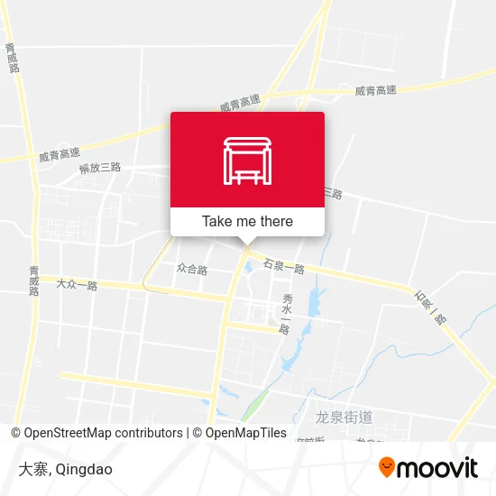 大寨 map