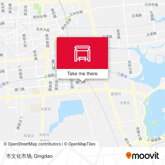 市文化市场 map
