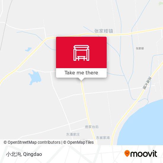 小北沟 map