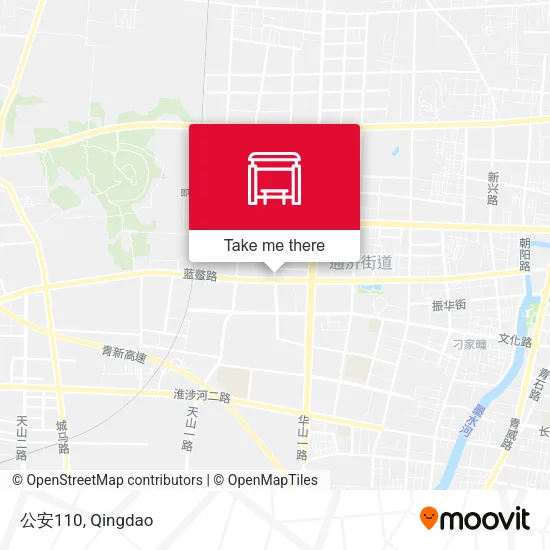 公安110 map
