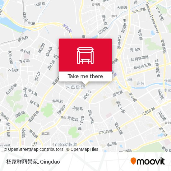 杨家群丽景苑 map