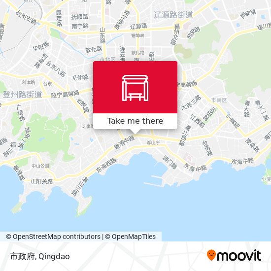 市政府 map