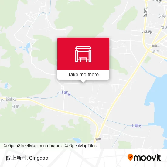 院上新村 map