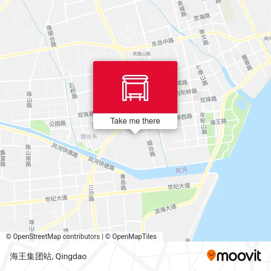 海王集团站 map