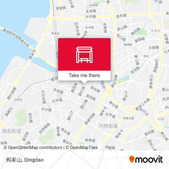 阎家山 map