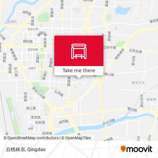 后桃林东 map