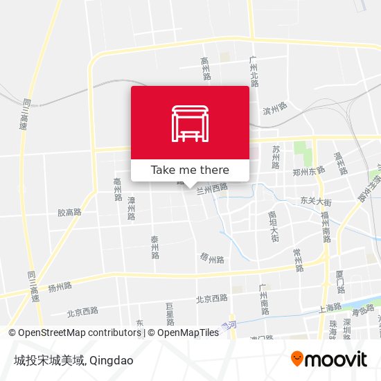 城投宋城美域 map