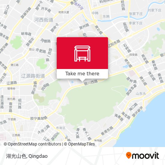 湖光山色 map