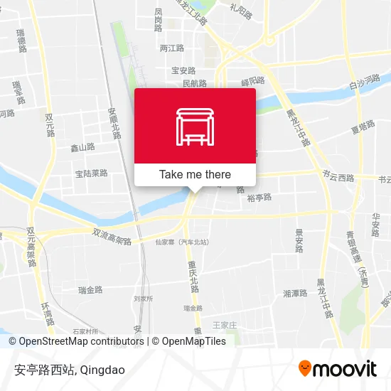 安亭路西站 map