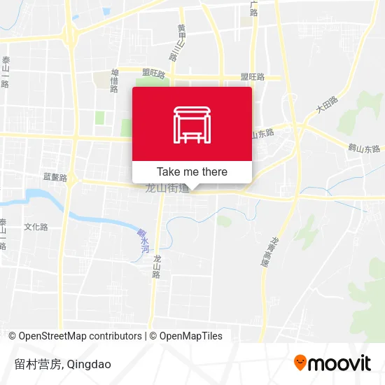 留村营房 map