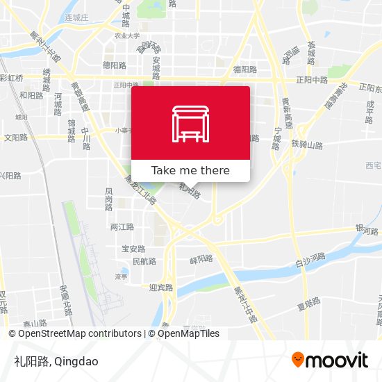 礼阳路 map