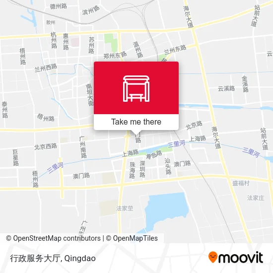 行政服务大厅 map