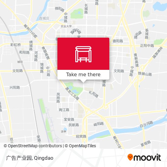 广告产业园 map