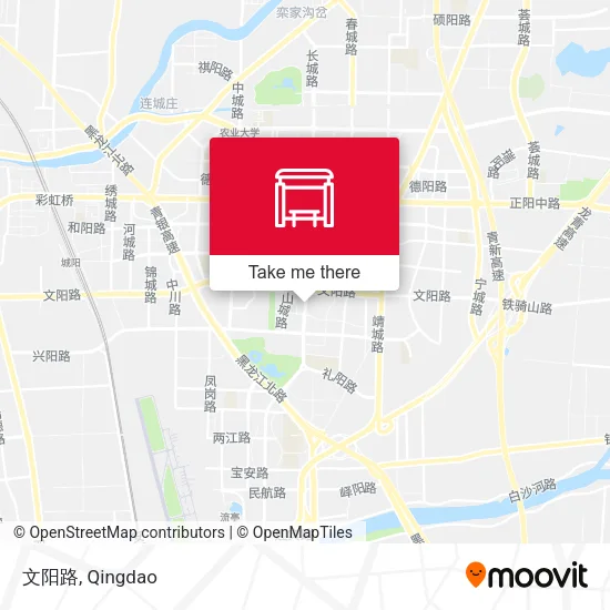 文阳路 map
