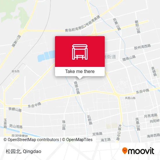 松园北 map