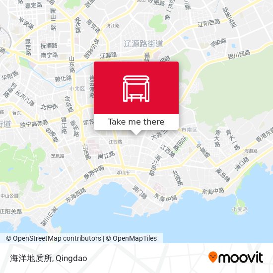 海洋地质所 map