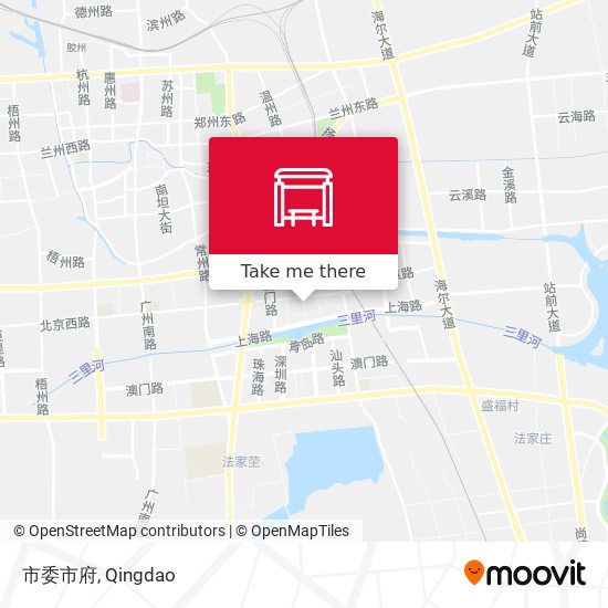 市委市府 map