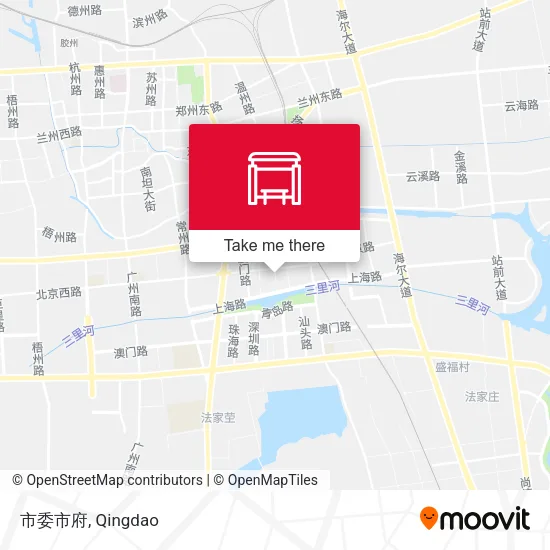 市委市府 map
