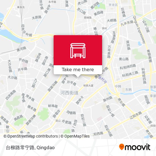台柳路常宁路 map