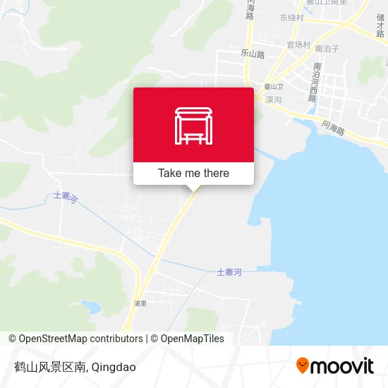 鹤山风景区南 map